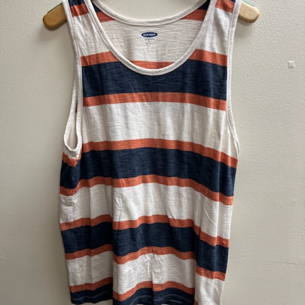Men's Striped Tank Top